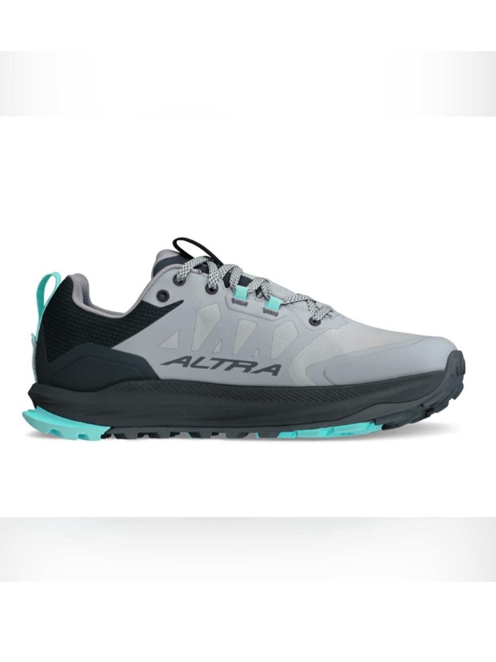 Altra Women's Lone Peak 9 Waterproof Low Sneakers Hiking Like New 9.5 Gray/Teal